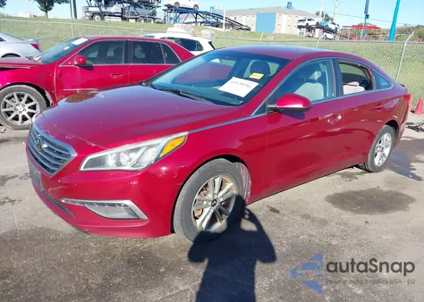 2015 Hyundai Sonata Se z USA, uszkodzony, nr VIN 5NPE24AF3FH079878